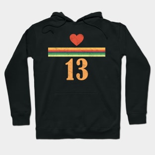 A New Doctor Is In The House - Heart Stripes Thirteen 1 Hoodie